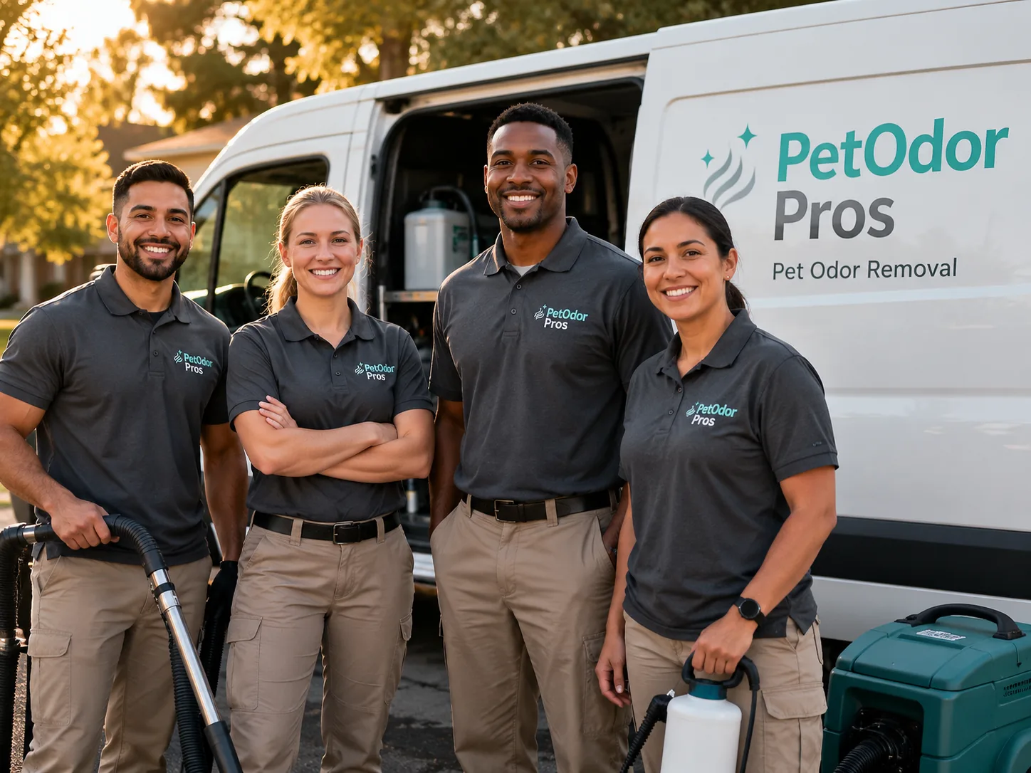 Pet Odor Removal team serving Claremont, CA